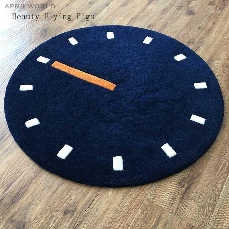 

Watch Clock Carpet Painting Living Room Bedroom Carpet Sofa Coffee Table Mat Full Floor Tatami Bedside Blanket Thicken1, Yellow