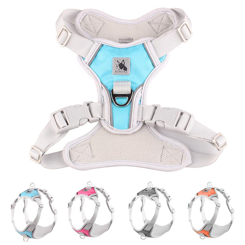 

Reflective Dog Harness No Pull Summer Breathable Pet Supplies for Small Medium Dogs Puppy Chihuahua Harnesses szelki dla psa