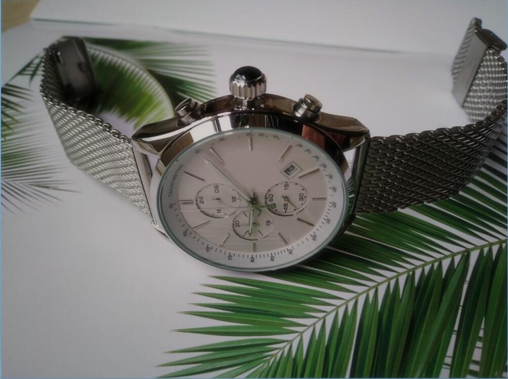 

All the dials work leisure crime watch stainless steel belt quartz top watchwatch brand casual watch, As pic