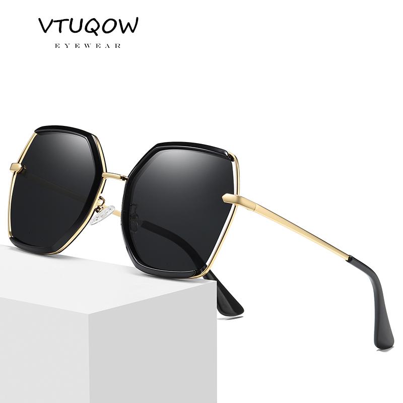 

New Arrival 2021 Polarized Sunglasses Women Oversized Travel Driving Sun Glasses Classic Butterfly Retro Sunglass Female Shades