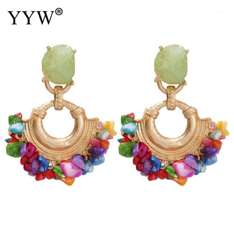 

Vintage Women Hollow Drop Earrings Natural Stone Beads Aretes Mujer Pendientes Oorbellen Exquisite Anel Ear Jewelry Accessories1