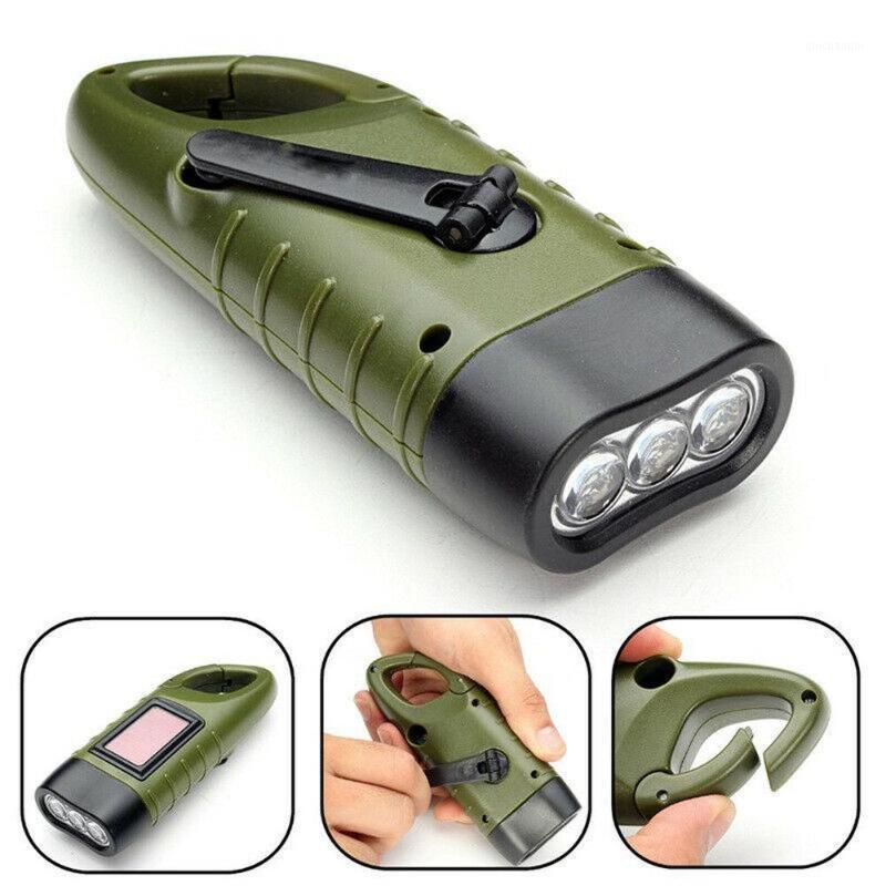 

Keychain Portable Solar Energy Manual Power Generation LED Emergency Torch Lamp Camping Lantern Energy Saving Light1