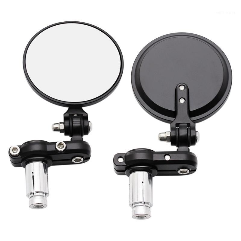 

Motorcycle Mirrors Universal 22mm Handle Bar End Rearview Mirror Motorbike ATV Metal Side Rear View Unstacking Accessories
