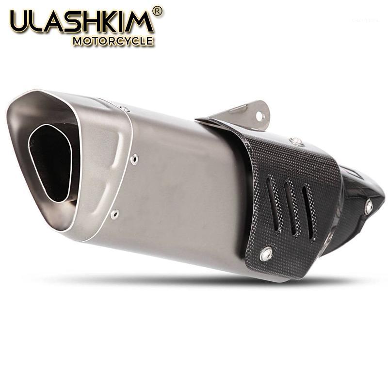 

Universal Motorcycle exhaust muffler Escape slip on For most motorbike1