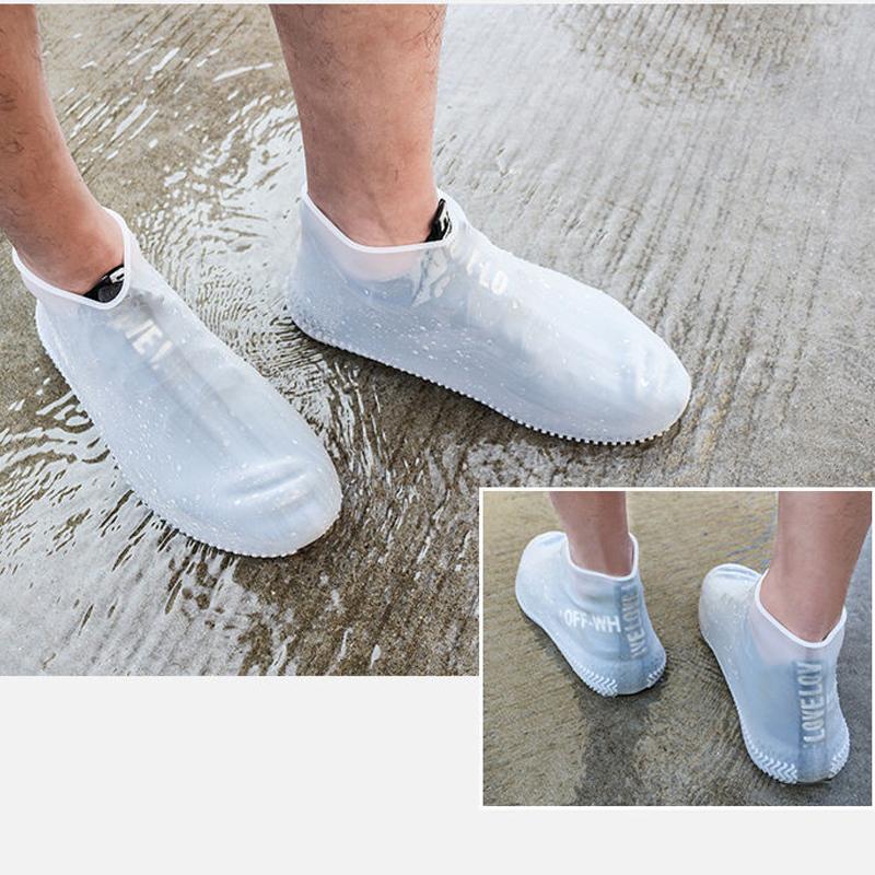 

Boots Waterproof Shoe Cover Outdoor Rainy Days Reusable Silicone waterproof shoe cover Silicone Material Shoes Protectors