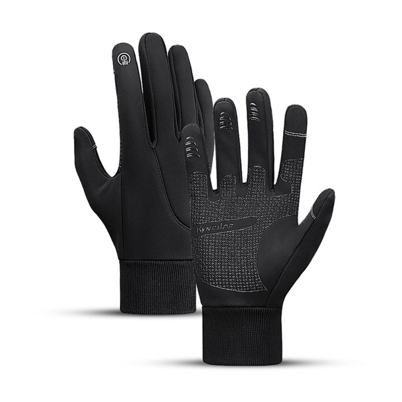 

Waterproof/ Anti-slip/ Elastic Sleeve Design for Outdoor Activities Climbing Fishing Skiing Hiking Cycling Gift Present, Black