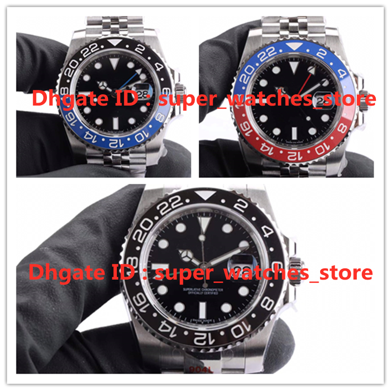

GM 40mm*12.5mm montre de luxe automatic watch mens watches 3285 movement 904L fine steel watchcase waterproof, Box