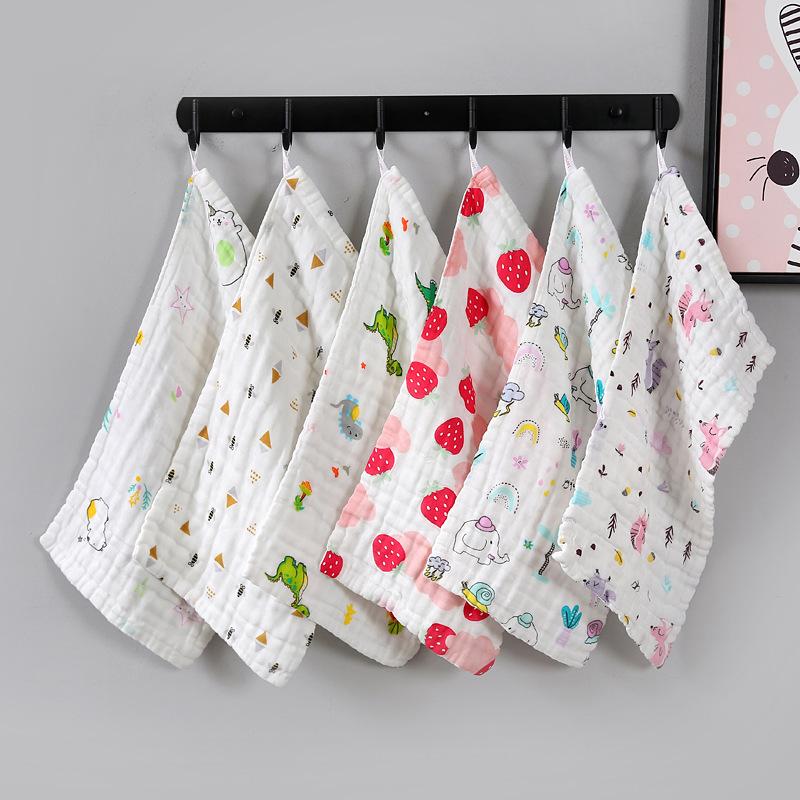 

Towel Six Layers Of Pure Cotton Towels, 6 Gauze, Children's Wash Towel, High-density Bubble Soft