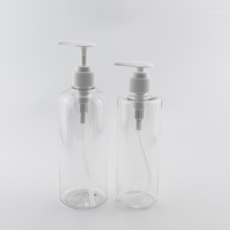 

300ml / 400ml X 12 Refillable Transaprent Clear PET Bottle With Heart Shape Lotion Pump Empty DIY Bottle Shampoo Container1