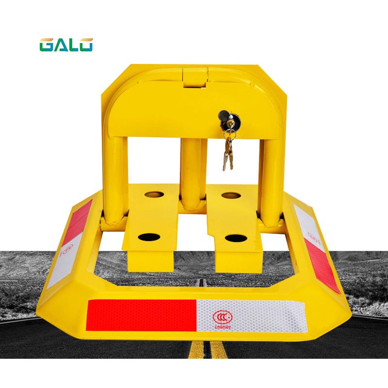 

Outdoor second-hand waterproof manual parking barrier parking lock space saves space