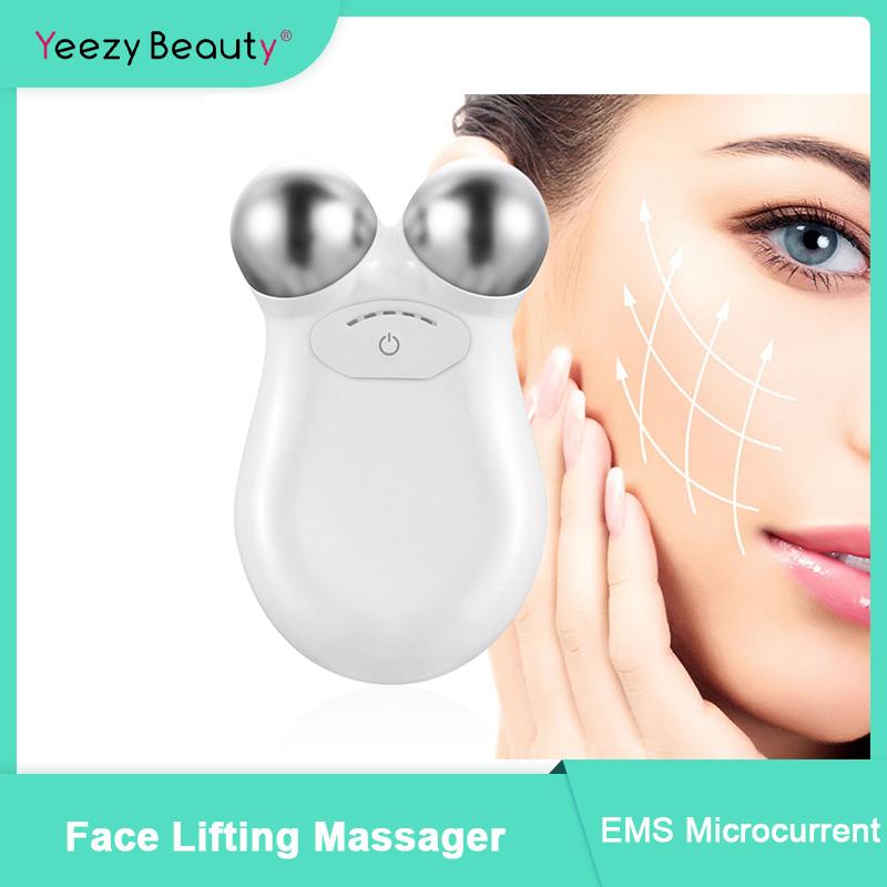 

Face Lifting Machine Skin Tightening Toning Set Microcurrent Massager Facial Beauty Antiaging Remove Wrinkle Face Device Massage