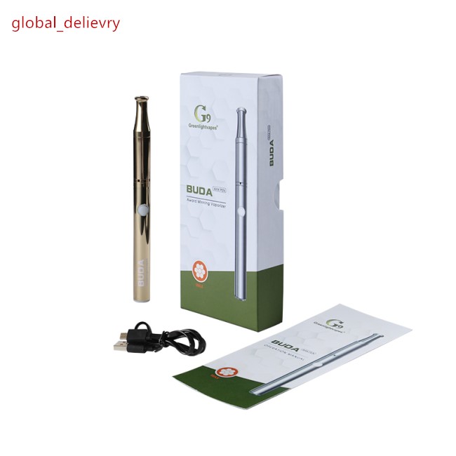 

Wax Buda Kit Wax Electronic Wax Vaporizer G9 Variable Voltage Vape Enail Ceramic 350mAh Pen Electric Battery Cigarettes Dab Atomizer Ri Drij