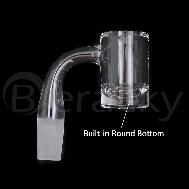 

Smoking Beveled Edge High Brid Quartz Banger 25mmOD 10mm 14mm 18mm Male Female Nails For Bongs Dab Rigs