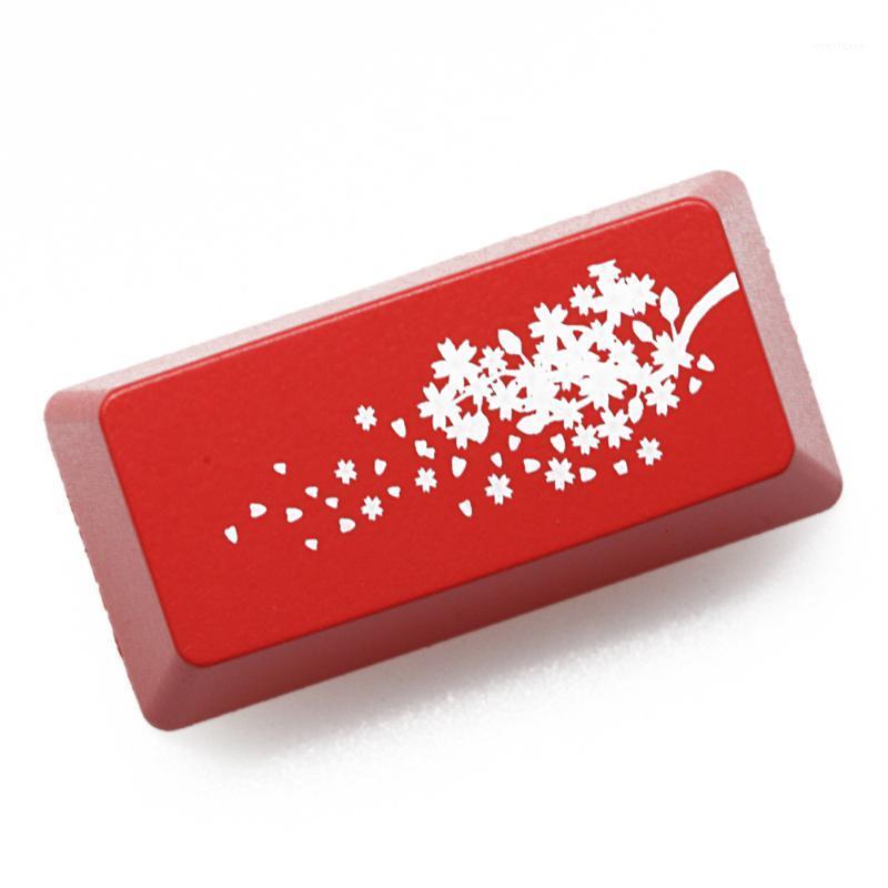 

Novelty Shine Through Keycaps ABS Etched Shine-Through sakura black red custom mechanical keyboard enter backspace1