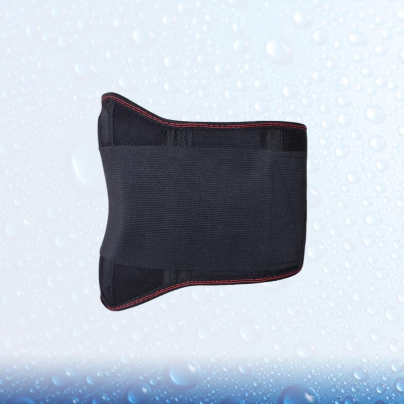 

1pc Waist Belt Adjustable Efficient Self-heating Support Brace for Woman Man, Black