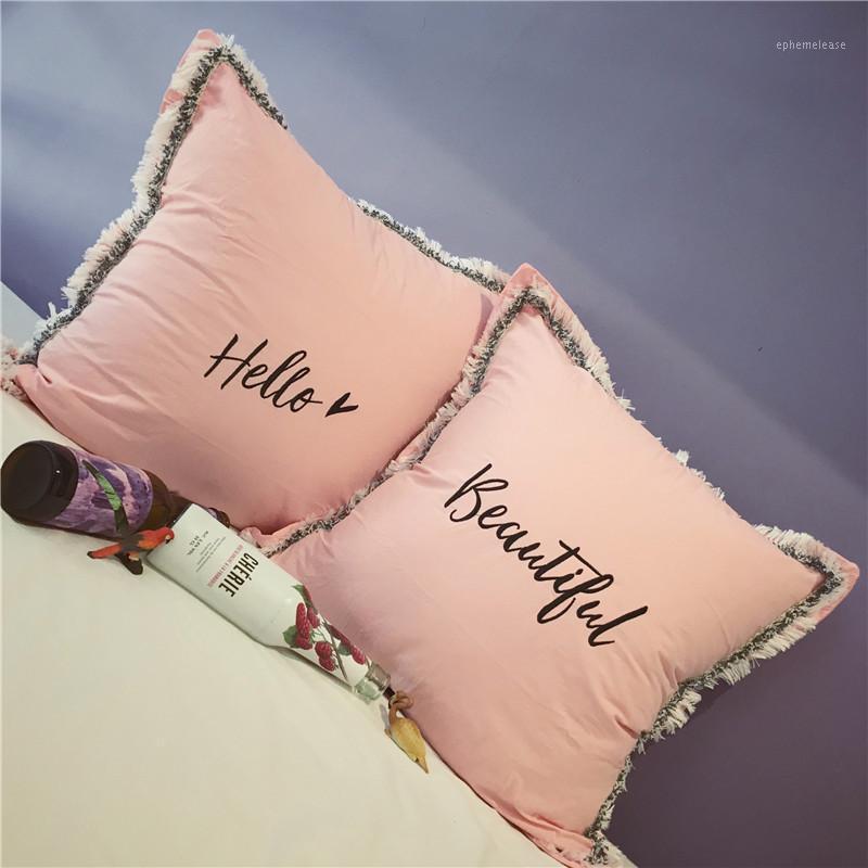 

2021 New Solid Cushion Cover Emborided Pillowcases 45x45cm/30x50cm Decorative Sofa Bed Living Room Decor Cushioncovers Textile1