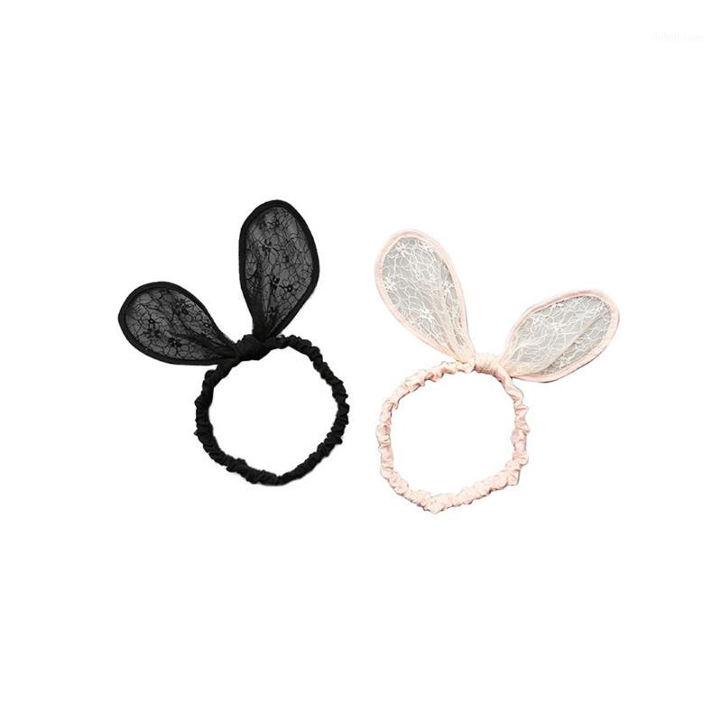 

Newborn Infant Baby girls Lace Princess Headwear Headdress Cute Floral Ear Headbands Party Casual Hairbands Accessories1, Black