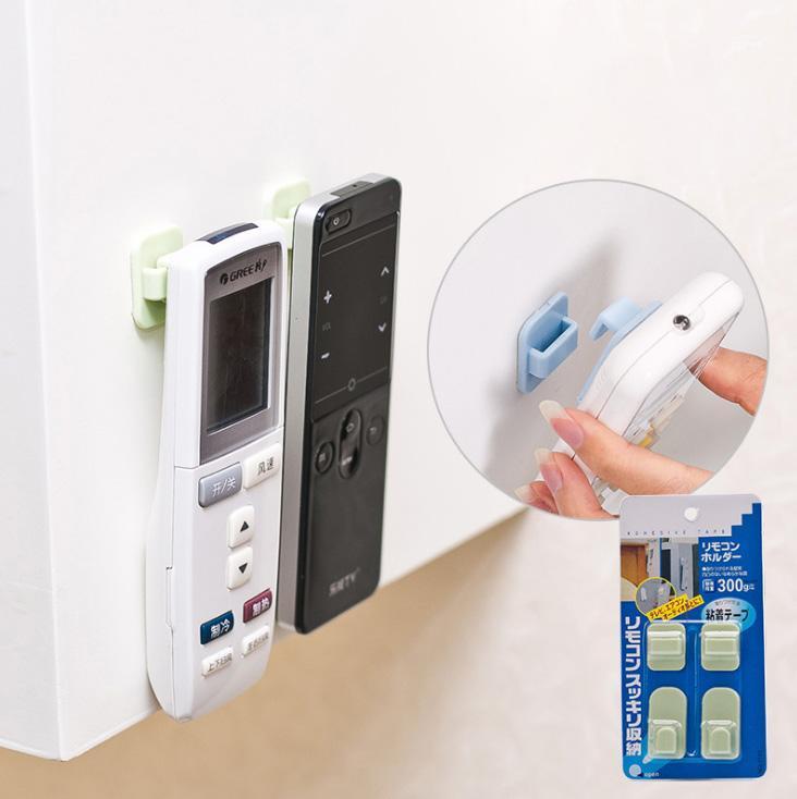 

2 Sets Key Holder Wall Wall Hook Remote Control Keys Container Mounted Coat Hanger Creative Home Accessories Hooks Hangers1