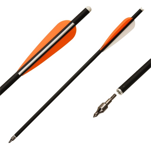 

Wholesale hunting crossbow arrows 17 inch carbon shaft arrow for crossbow archery cheap price archery tools