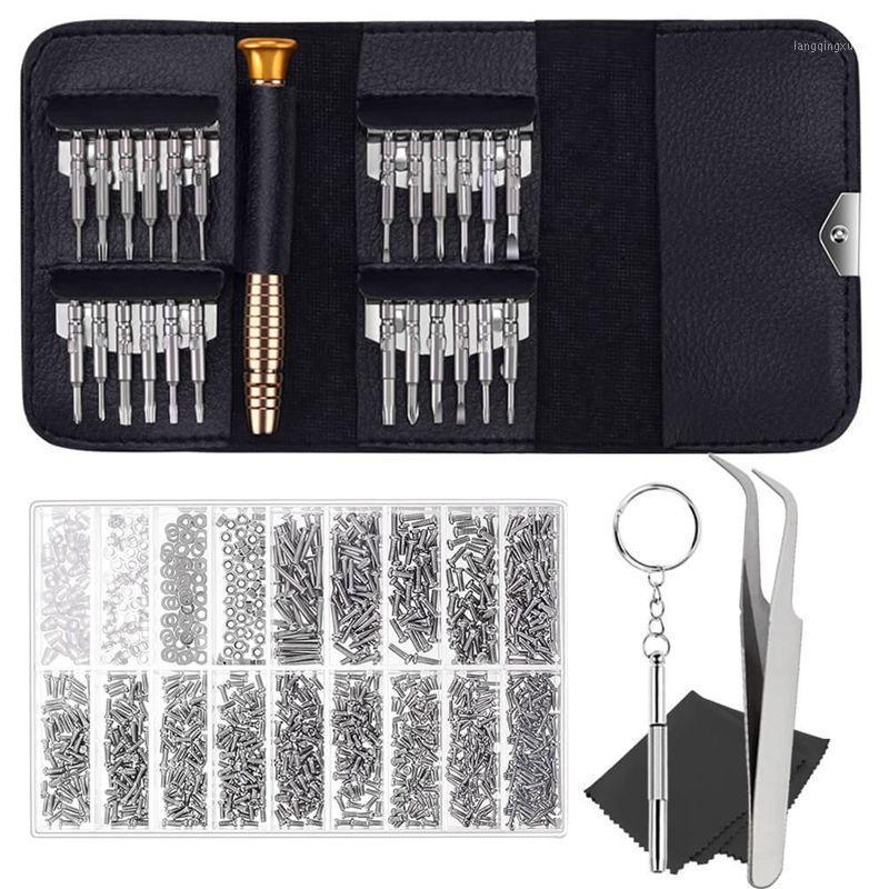 

Sunglasses Frames Eyeglass Repair Kit With 25Pcs Precision Screwdriver Set And 1000Pcs Glasses Screws For Eyeglasses Repair1