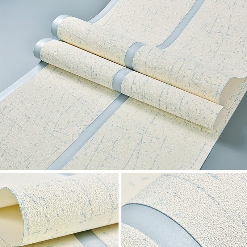 

Modern simple 3D Wallpaper imitation velvet stripe wallpaper non woven fabric bedroom living room background wall Y671, 78107