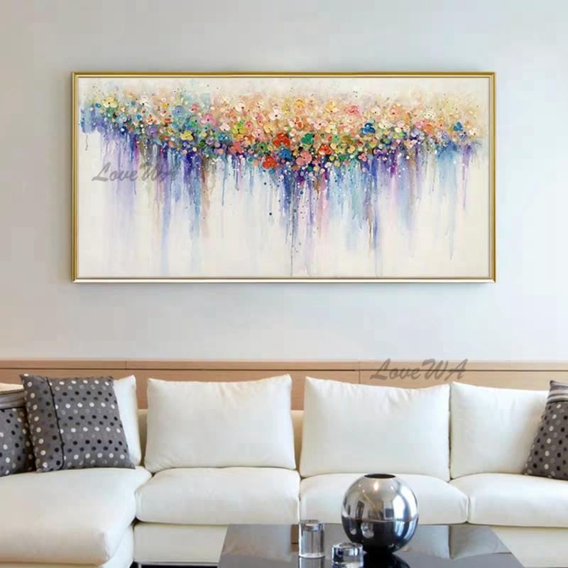 

Colorful Abstract Heavy Texture Tree Art Oil Painting Newest Hand-painted Wall Pictures Large Canvas Art Showpiece For Home Wall