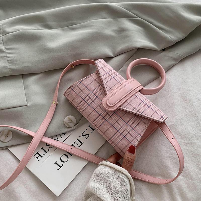 

Small Bag Women 2021 New Fashion Women's Bag Cow Leather Casual Tote Senkey Style Flap Pocket Cell Phone Pocket, Black