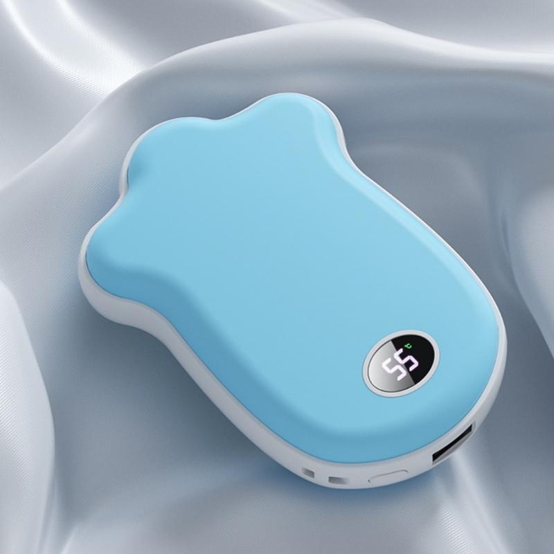 

Portable Mini Claw Electric Hand Warmer 9800mAh USB Charging Power Winter M2EE