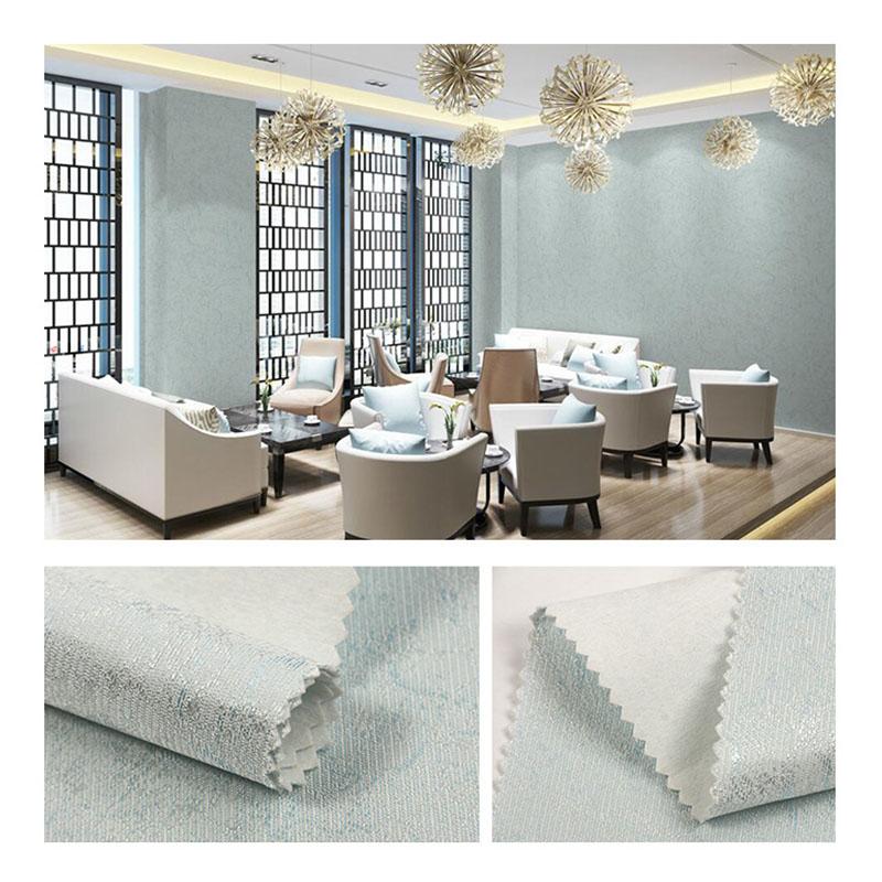 

Modern Solid Paint Waterproof 3D Seamless Wall Cloth Linen Wallpaper Bedroom Living Room TV Background Home Decoration Q9, Q9-8b