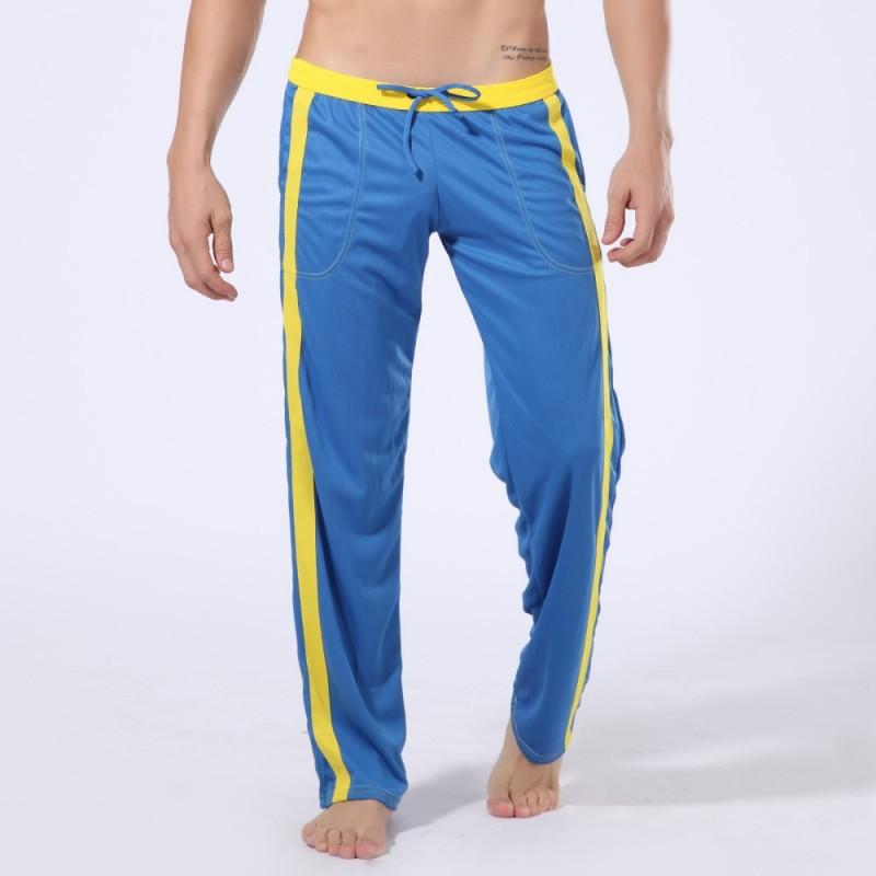 

Wholesale Men' Hot Style Network Sports Pants Casual Pants Breathable MenTrousers, Sky blue
