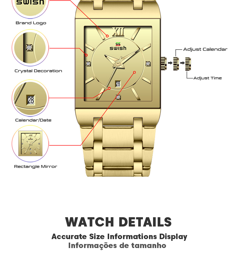 Womens Luxury Bracelet Watches Top Brand Designer Dress ...