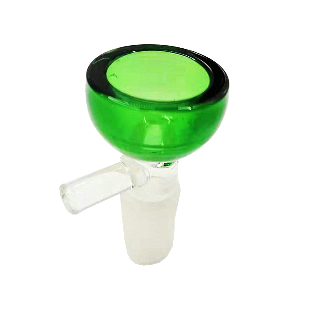 

Readymade Bong Bolw Pieces 14 mm Male Glass Slide Bowl for Bongs Green Water Pipe Bowl Smoking Accessoires ready to ship!