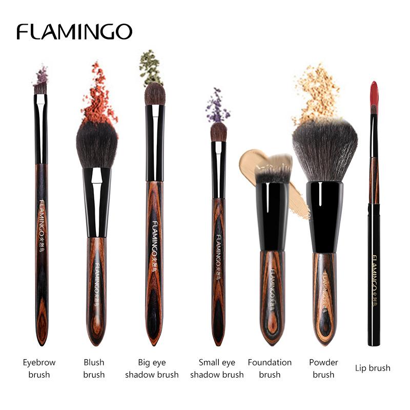 

Makeup Brushes Foundation Animal Eyebrow Eyeshadow Brush Set Horse Hair Profession High Quality Make Up Brushes Hot Sale LM72009