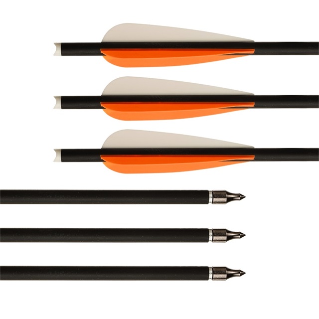 

Archrey crossbow arrow Hunting crossbow arrows carbon fiber shooting arrows with replaceable arrowheads and moon nock