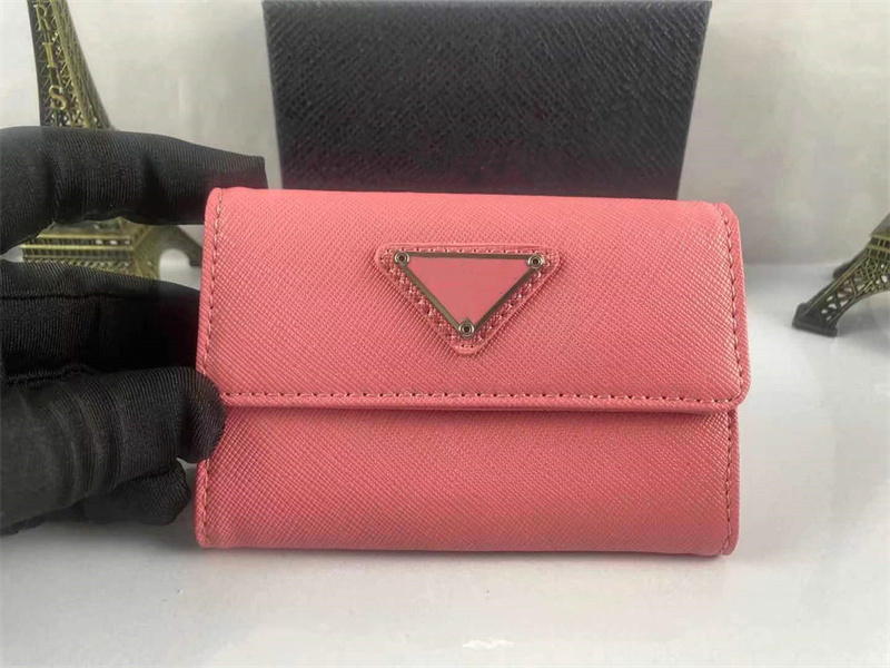 

in the latest fashion style mens card bag 2mc122 cowhide has excellent texture fashion wallet exquisite line even and neat wallet, Red