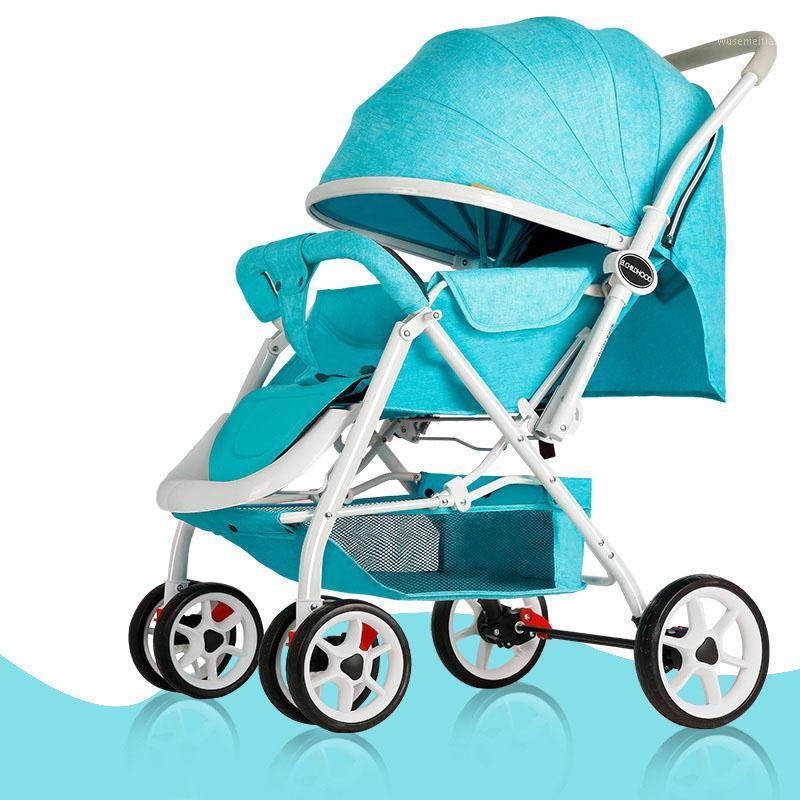 

Two-Way Baby Stroller High Landview Lightweight Stroller Two-way to Ride or Lie Down Newborn baby Aluminum1