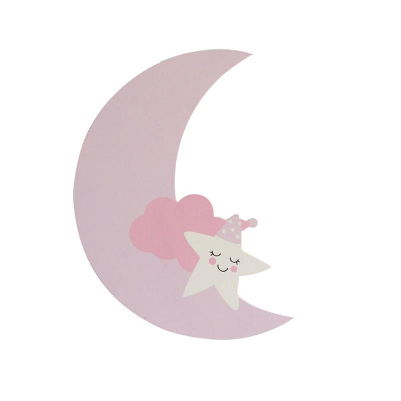 

Cartoon Wall Stickers Wooden-Plastic Clouds Decorative Wall Stickers Lovely Decals For Children Kids Baby Bedroom