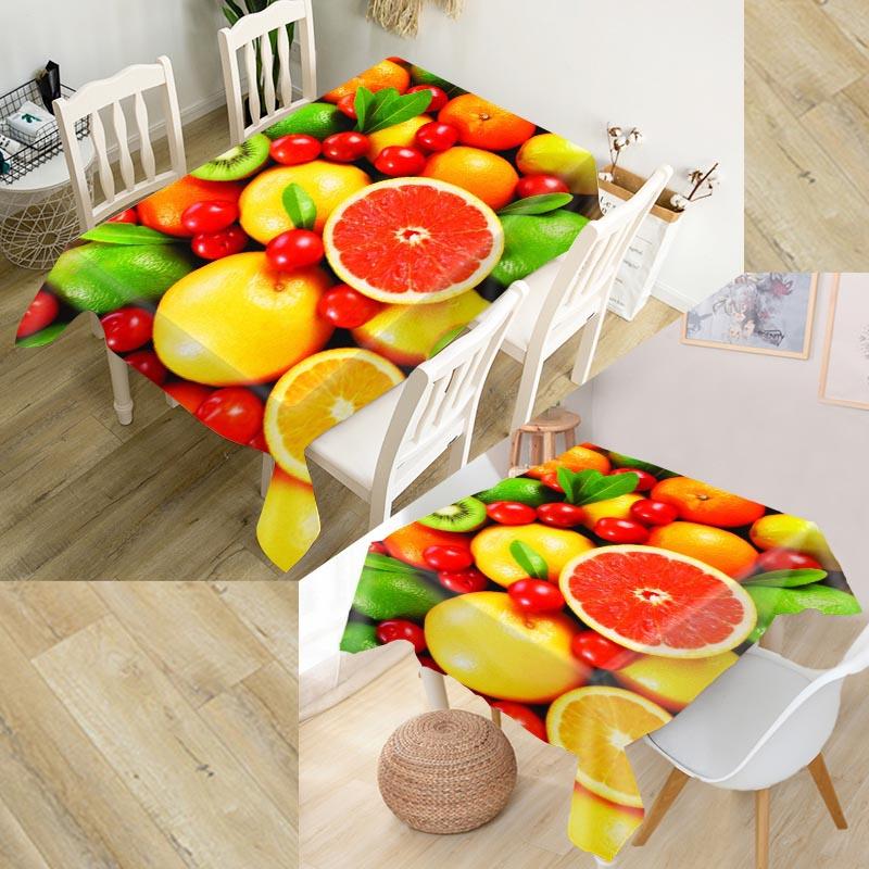 

Custom Elitefon Tablecloth Waterproof Oxford Fabric Square/Rectangular Tablecloth For Wedding Table Cloth Cover TV Covers, 17