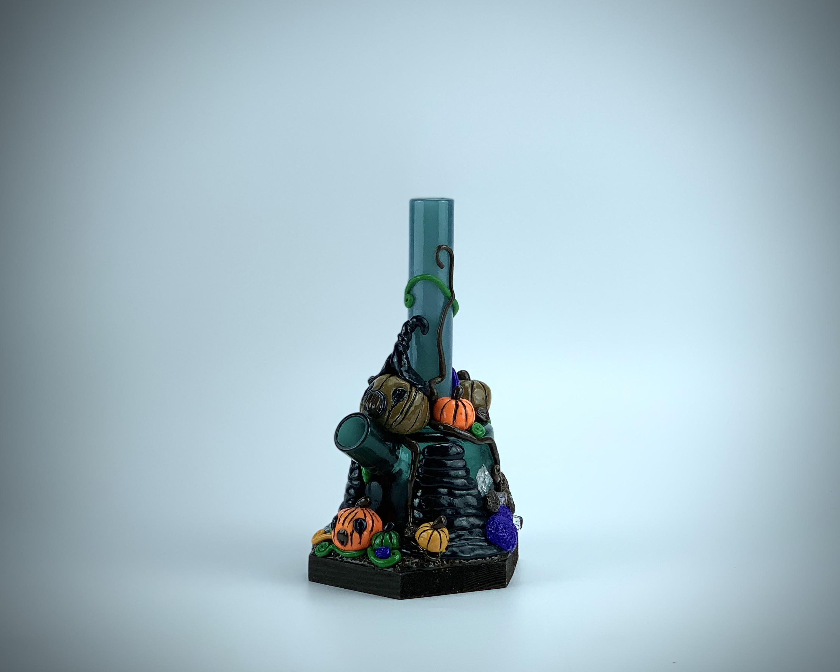 

2021 Zoda Glass - Hallucination of Halloween,glass bong,The perfect combination of glass and ceramics,free shipping