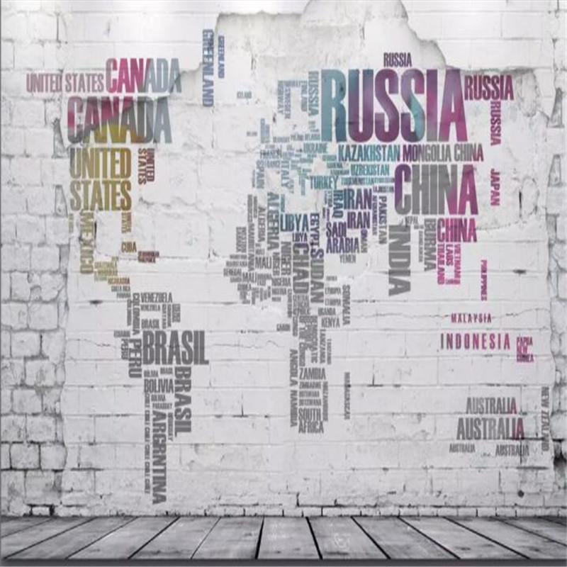 

Custom photo wallpaper 3D brick wall mural living room sofa coffee house restaurant bedroom wallpaper mural, Champagne