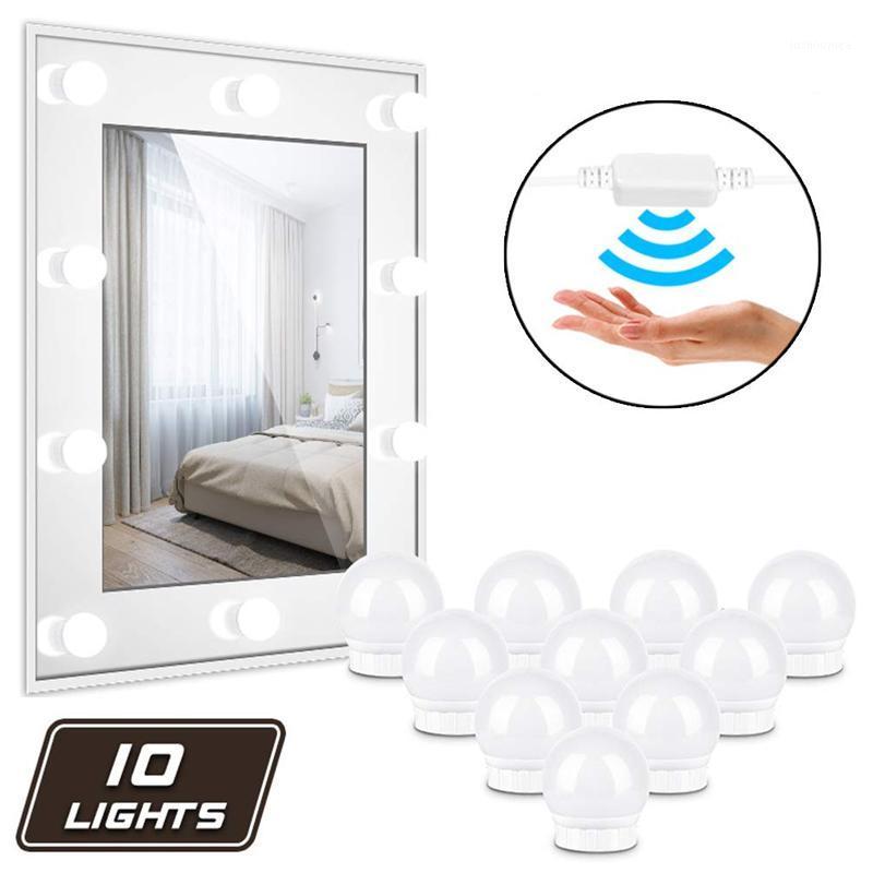 

Hand Sweep Dimmable LED Vanity Makeup Mirror Light Bulb Lights Stepless Dimmable Lamp 2/6/10/14 Bulbs Kit for Dressing Table1