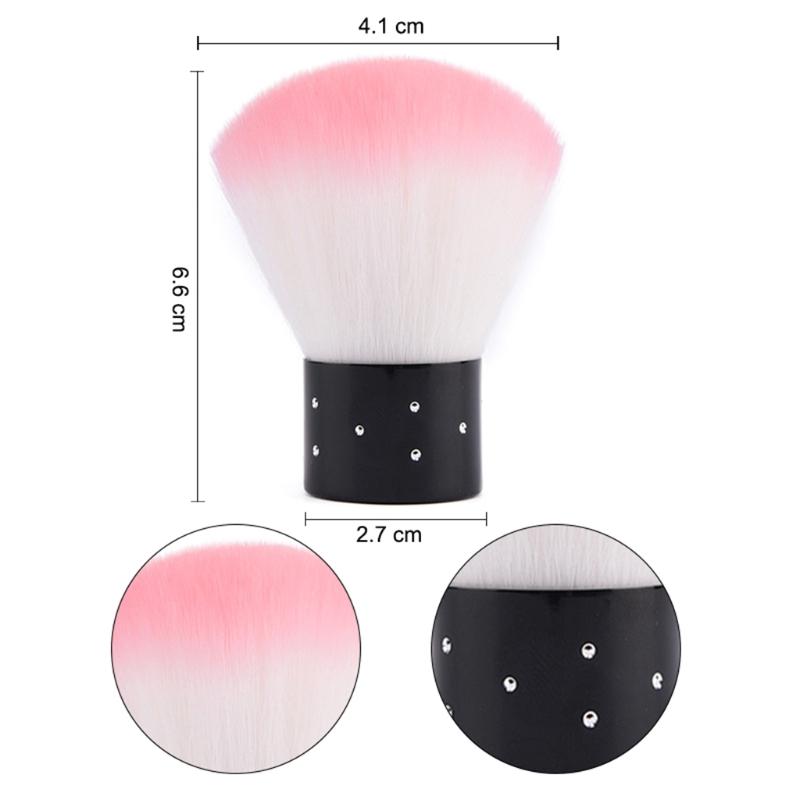 

Nail Dipping Powder Brush Set Dip French Glitter Shinning Nails Manicure Kit T4MB