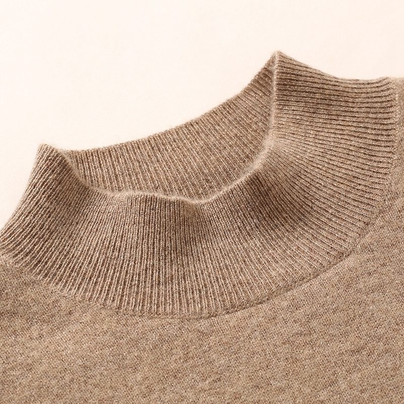 

Higher degree woman pullover 100% cashmere knit jumpers 2020 New high-and-medium hot oneck soft female sweater tops, Army green