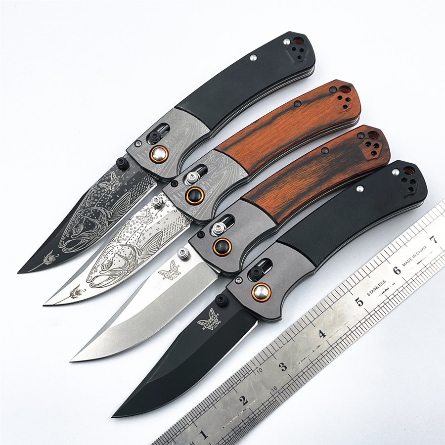 

BENCHMADE MINI BM 15080 15080BK Hunt AXIS Folding Knife Outdoor Camping Hunting Tactical Pocket 535 940 581 781 555 550 Butterfly Knife