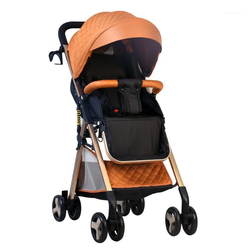 

Baby stroller can sit and lay super light portable simple folding child baby pocket umbrella cart High Landscape pram1