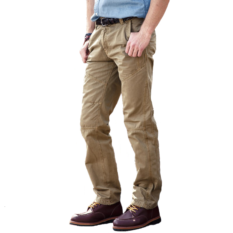 

2021 New Loaded Trousers Military Tactical Overalls Long 100% Cotton of High Quality Army Style Men Mark Male Corridors Ledq, Army green.