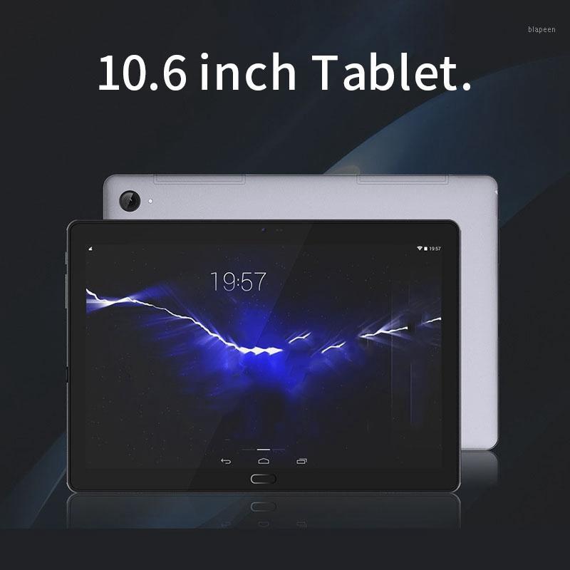 

10.6 Inch Tablet 10 Core MTK6797 4+64G 1920X1200 4G Call Dual SIM Bluetooth+WiFi Tablet for Office Student1, Black