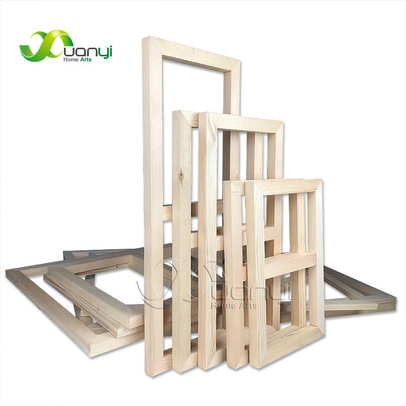 

5 Panel DIY Wooden Inner Inside Frame For Canvas Oil Painting For Canvas Wall Picture Painting Customize Size Large Size Frame