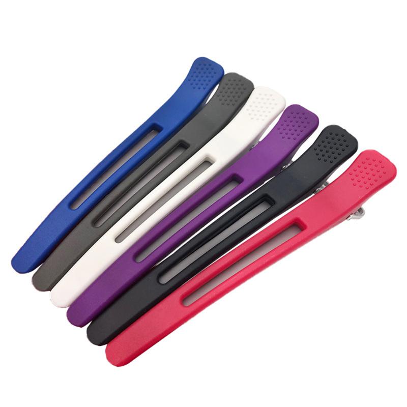 

6pcs/set Black Holding Hair Styling Clip Flat Duck Mouth Hair Clips Pro Salon Hairdressing Cutting Hairpin Accessories DIY Home