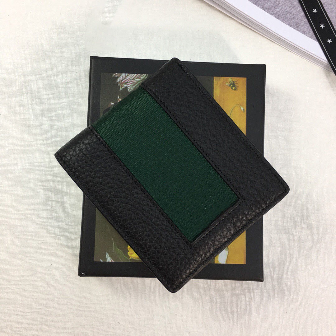 

best quality black genuinel leather short mens wallet with box luxurys designers wallet womens wallet purse credit card holder 059, Red;black